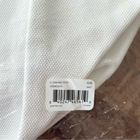 NEW "Cool Blue & White" Canvas Tote - Picture 6 of 7